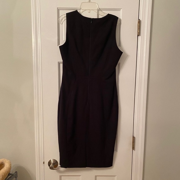 Barely worn black A-line dress - Picture 2 of 2